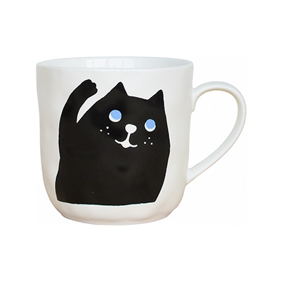 Cartoon new bone China lovers mug coffee cup cup water cup Nordic style Persian cat mug