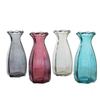Wholesale Round Pink Glass Vase And Chinese Vase with Flower Vase for Headstones 