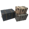 Decoration Wooden Antique Storage Chest Trunk