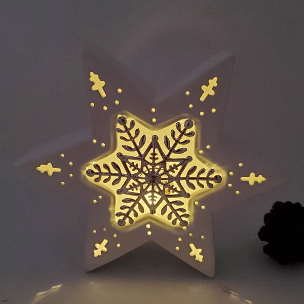 Ceramic LED Night Light for Decoration