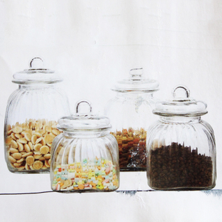 China Wholesale Cheap Screw Cap Round Clear Food Storage 155ml Mason Honey Jam Glass Jars 