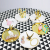 Unique Design Ceramic Lady Ring Jewelry Holder for Home Decor with Deer Head 