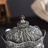 CROWN SHAPE JEWELRY NECKLACE RING HOLDER DISH
