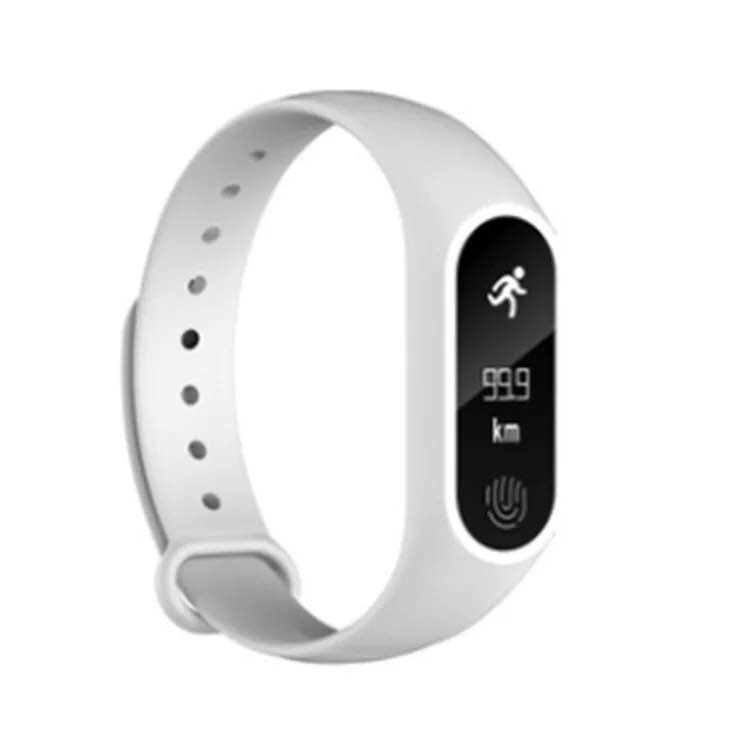 Amazon Hot Sale M4 Silicone Wear Os Sports Bracelet Fitness Touch Screen Android M3 Smart Bracelet 