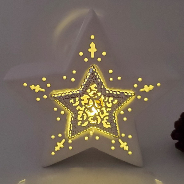 Ceramic LED Night Light for Decoration