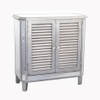 New Arrival Antique Mirrored Chest, Two Doors Mirrored Furniture, Wood Chest Wholesaler 