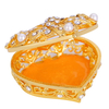 Zinc Alloy Materials ROUND Shape Jewelry Packaging Box-wedding Gift Box