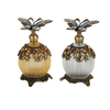 Luxury Design Fragrances Reed Diffusers Bottle with Zinc Alloy Lid, Fragrance Empty Bottles Sale