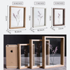 Customized Size Laser Engraving 4*6inch Wooden Photo Picture Frame