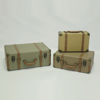 Wholesale Retro Wooden Custom Suitcase 