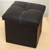 Printed Folding Storage ottoman /Storage stool /Storage seat