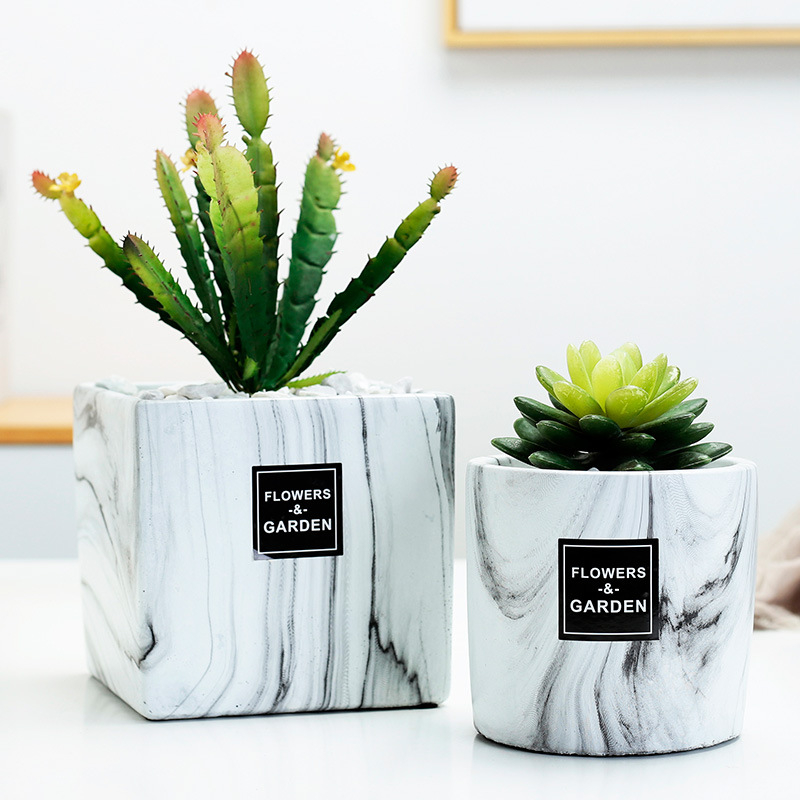 Ceramic Color High-end Flower Pot Planters Pots