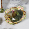ZINC ALLOY PEWTER ACRYLIC KEY NAPKIN RING HOLDER