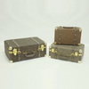 European Antique Suitcase Receives Suitcase Furniture Wooden Case 
