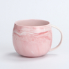Ceramic Tummy Mug Marble Mug Couple Mug Flamingo Mug
