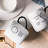 Ceramic Mug Coffee Mug Milk Mug Nordic Style Marbled Mug