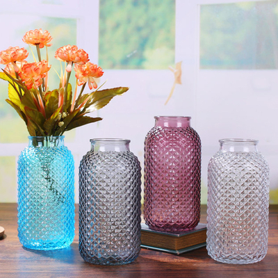 Home Decoration Clear Glass Vase for Flower 