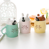 Wholesale Ceramic Coffee Cup Ceramic Mug With Spoon 