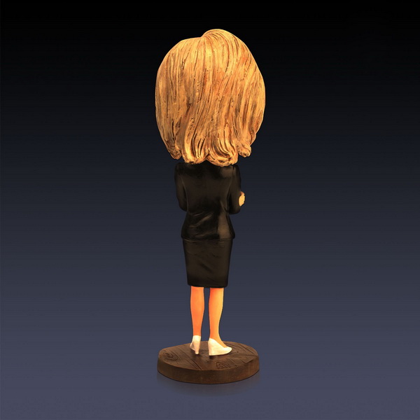 Estartek Customized Resin Bobble Head US Hillary Figure 