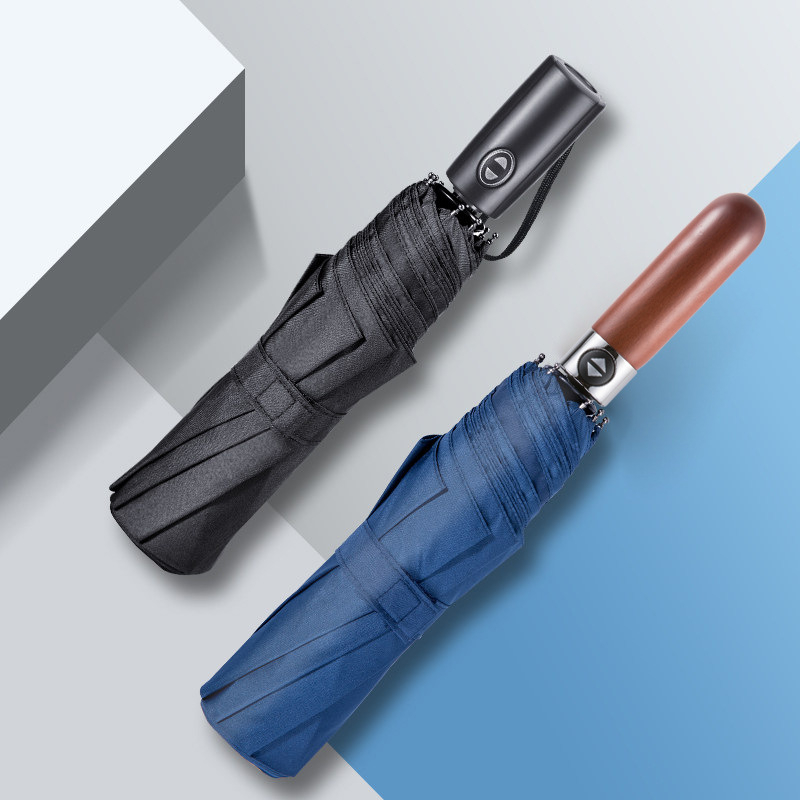 Classic Reinforce Stormproof Bulletproof Inverted Folding Umbrella 