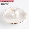 Original Ceramic Rainbow Unicorn Ring Dish Holder Jewelry Holder Dish Trinket Dish 
