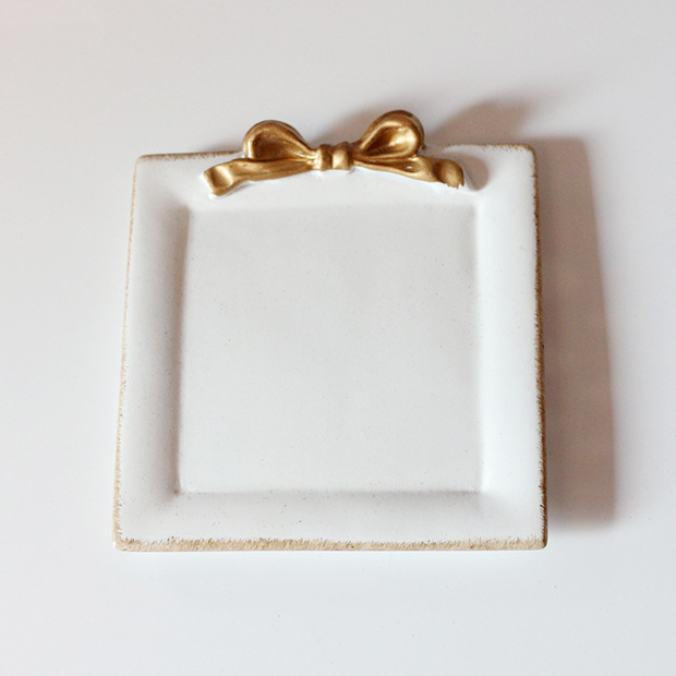 Popular And Luxury Heart Shape Ceramic Jewelry Dish