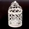 Bird Cage Metal Candle Holder Hollow Out Iron Decorative Centerpiece