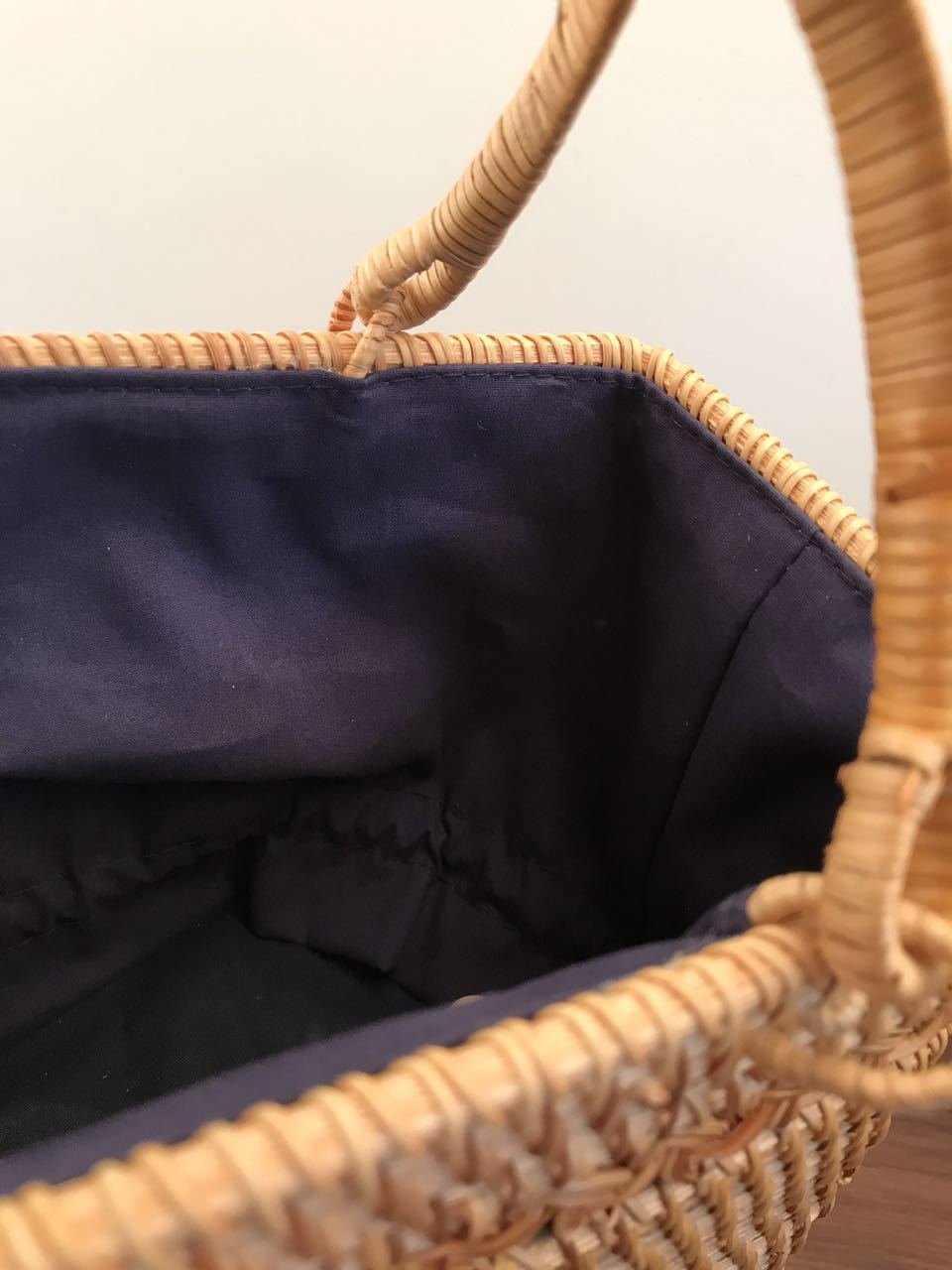 Customization Fashion Handmade Round Weave Rattan Hand Bag Clutches Shoulder Bag 