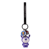 Promotion Custom Own Logo Charms Soft PVC Keyring Chain With Key 