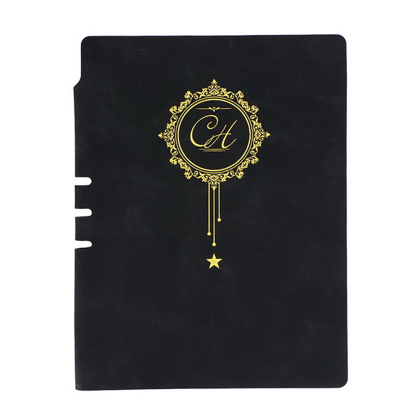 Good Quality PU Leather Custom Elegant Notebook 