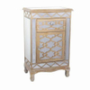 Best Quality Furniture Mirrored Dresser with Crystal Accents 