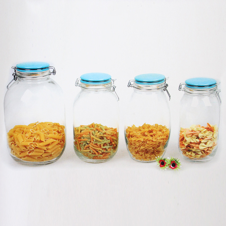 Borosilicate Honey Candy Herb Weed Cookie 350ml 400ml Food Storage Glass Jar