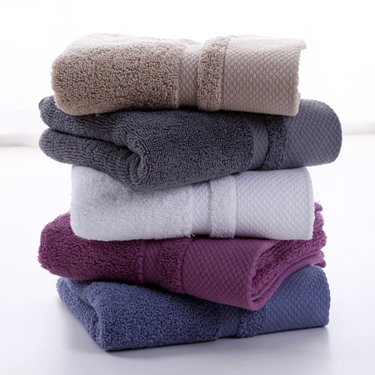 Home Textile 100% Terry Cotton Kitchen Hotel Face Towels