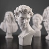 Personalized Custom Made Resin Greece God Head Bust Antique Decoration