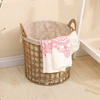Laundry Clothes Basket/ VietNam Colorful Painted Ecofriendly Seagrass Laundry Basket 