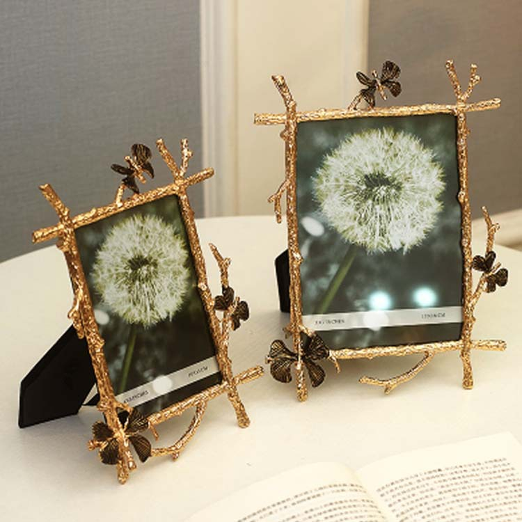 Silver Plated Photo Frame/zinc Alloy Photo Frame/ 8r Photo Frame