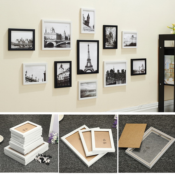 Promo Decorative Wood Photo Frame PS A4 Picture Frame