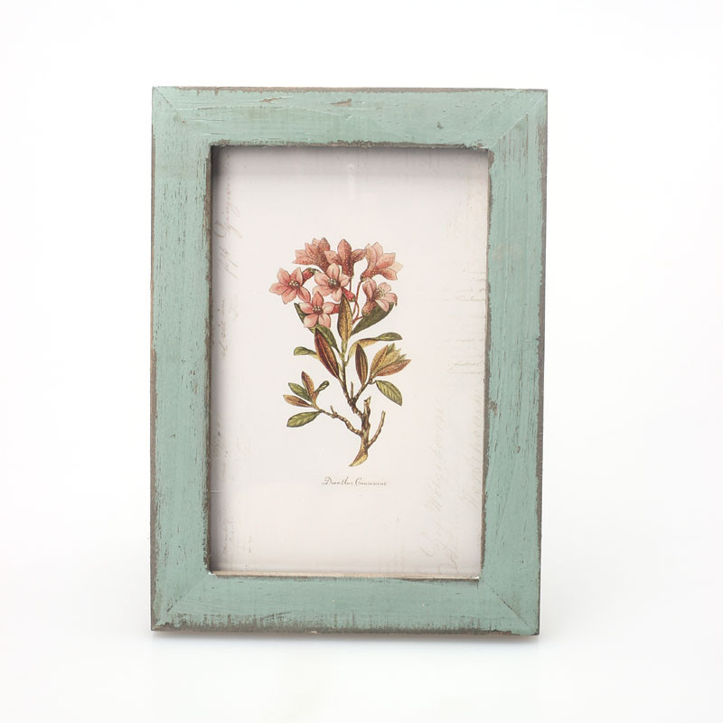 Antique Rustic Charm Distressed Wood Picture Photo Frames 