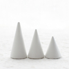 Pure Manual Ceramic Pyramid Ring Holder