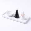 Cream Colorful Fashionable Ring Cone Holder Display Jewelry Ceramic Gift