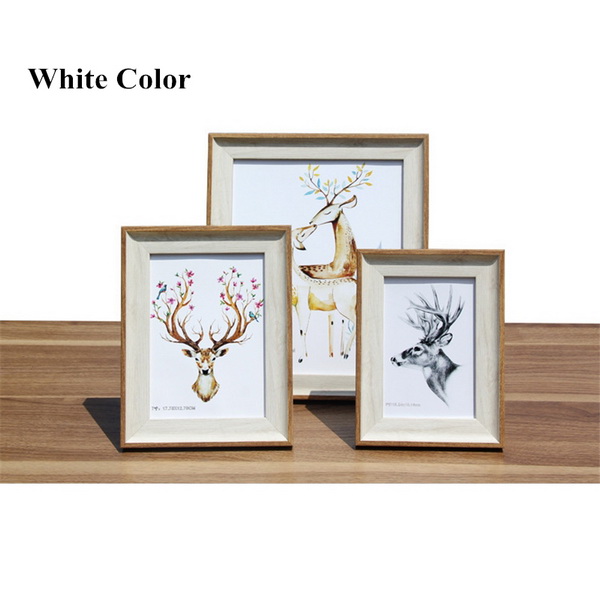 Rustic Distressed Picture Wood Photo Frame