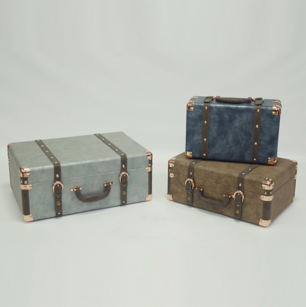 Wholesale Retro Wooden Custom Suitcase 