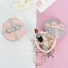 Wholesale Custom Heart Shape Ceramic Jewelry Holder Porcelain Jewelry Box