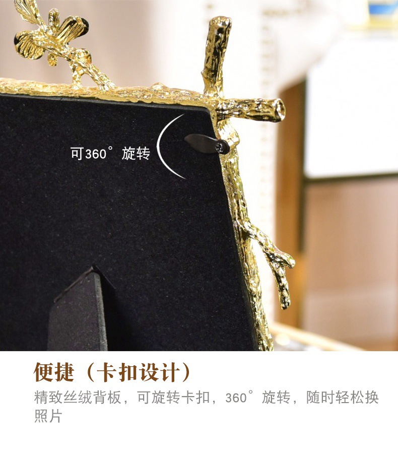 Silver Plated Photo Frame/zinc Alloy Photo Frame/ 8r Photo Frame