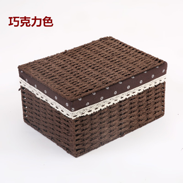 High Quality Best Selling Eco-friendly Set of Natural Weave Hyancinth Basket From Vietnam 